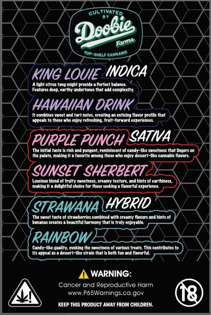 Doobie Farms 2 Gram Disposables