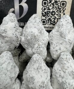 Snowball Powdered Donut